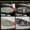 Car Headlight Restoration Polishing Kit - Auto Scratch Remover Headlamp Yellowed & Oxidation Cleaner Repair Paste for Headlight