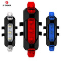 Lanterna Traseira de Alerta X-TIGER: Iluminação LED Recarregável