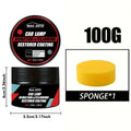 Car Headlight Restoration Polishing Kit - Auto Scratch Remover Headlamp Yellowed & Oxidation Cleaner Repair Paste for Headlight