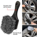 SEAMETAL Car Tire Wheel Rim Cleaning Brush Detailing Brushes Wash Tool Universal Wheel Tire Cleaning Accessories